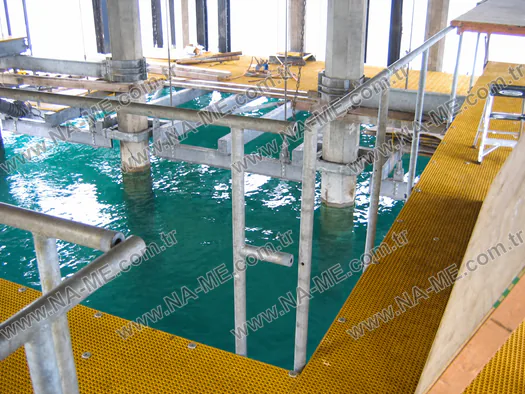 Zugänge in der Wasseraufbereitung